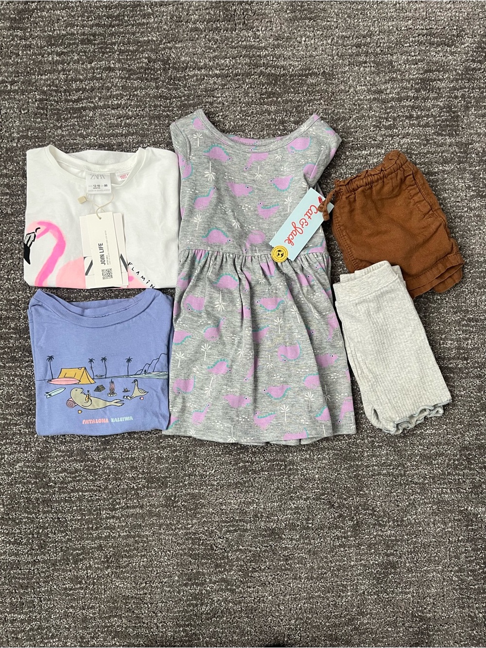 Baby Girl Summer Clothes Bundle 12-18 Months